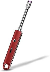 Christmas Stocking Fillers Women: Eletorot Candle Lighter Gifts For Women Her, Rechargeable Electric Lighter, Flameless Fire Arc Lighter, USB Windproof Long Lighter for Tea Lights Gas Stove BBQ