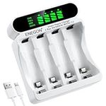 ENEGON 4 Slot Battery Charger for A