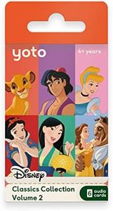 Yoto Disney Classics Collection: Vol. 2 – Kids 6 Audiobook Cards for Use Player & Mini All-in-1 Audio Player, Educational Screen-Free Listening with Fun Stories for Daytime Bedtime & Travel