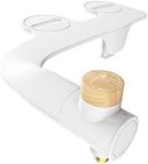 Bio Bidet by Bemis Essential Freshwater Spray Bidet Attachment for Toilet, White, Non Electric, Easy Install