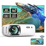 Projector 4K with WiFi and Bluetoot