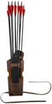 Valhalla Gear, Archery Hip Quiver, Bow Sports, Target Training, Full Grain Leather Bag, Handmade Arrow Holder for Target Shooting, Bourbon Brown