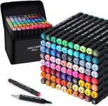 WELLOKB Alcohol Markers, 80 Colors 