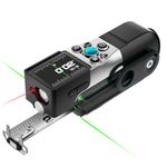MiLESEEY Digital Tape Measure Device with Laser, XTAPE1 Professional Accurate Laser Measuring Tool with Instant Digital Readout, Green Aligning Laser, Replaceable Blades Modular, APP Sync