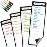 Magnetic Dry Erase List Board - 4"x