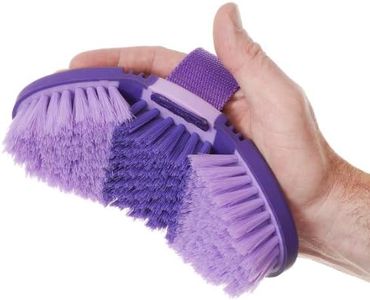 Tough 1 Great Grips Flex Finishing Brush, Purple/Light Purple