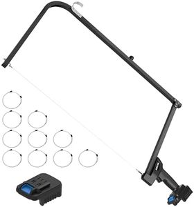 GONYTIA 30 Inch Cordless Hot Wire Foam Bow Cutter, Handheld Bare Tool with MWK Adapter, 10 Spare Wires for Styrofoam, Polystyrene, EPS, XPS, EVA, EIFS without Battery