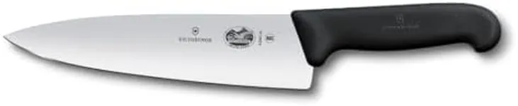 Victorinox 5.2063.20 Chefs Knife, Extra Broad, 20cm, Black