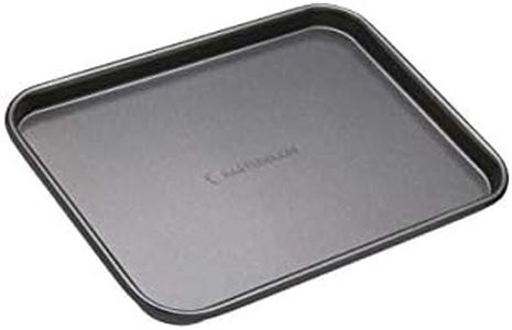 MasterClass Baking Tray, Non-Stick Oven Tray for Baking and Roasting, Carbon Steel, 24 x 18cm, Grey