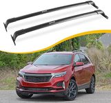 EZREXPM 220lbs Cross Bar Roof Rack Fit for Chevrolet Chevy Equinox 2018-2024 Cargo Carrier Crossbar Rooftop Accessories (with Side Roof Rails)