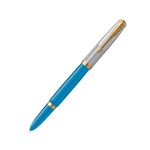 PARKER 51 Turquoise GT Fountain Pen – FINE Nib