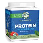 Vegan Protein Powder | 375g | USDA Certified Organic, No Sugar Added, Keto Friendly | Plant-Based Pea & Hemp Seed Protein with MCT Oil & BCAA's | Soy-Free, Grain-Free, Gluten-Free, Paleo | Unflavored