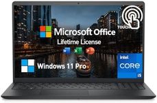Dell Inspiron 15 3520 Business Laptop, 15.6 Inch FHD Touchscreen, Intel Core i5, 32GB RAM, 1TB SSD, Windows 11 Pro, Lifetime Microsoft Office, Numeric Keypad, Webcam, Wi-Fi, Bluetooth, Carbon Black