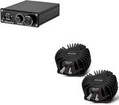 Nobsound G2 100W Sub/Mono Amp & Douk Audio BS-1 Bass Shaker Bundle: Immersive Tactile Bass Experience for Home Theater & Gaming Chairs