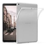 kwmobile Case Compatible with Samsung Galaxy Tab A 10.1 (2019) Case - Soft TPU Back Protector Cover for Tablet - Matte Transparent