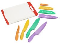 Cuisinart Advantage 9 Piece Non-Stick Cutlery Set With Cutting Board, Multicolor