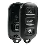 Key Fob Keyless Entry Remote Shell Case & Pad fits Toyota 1999-2009 4runner / 2001-2008 Sequoia