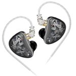 KZ AS24 24BA Hybrid Drivers in Ear Monitor Headphone, IEM Tunable Version Wired Earbuds with Detachable 0.78mm Recessed 2pin Silver-Plated OFC Cable for Audiophile Musician Singer