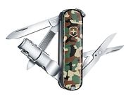 Victorinox Nailclip 580, Swiss Made, 8 Functions, Nail File, Nail Clipper, Blade, Scissors, Camouflage