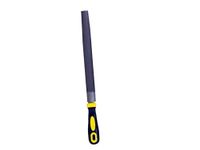 Jon Bhandari Tools Half Round File Bastard with PVC Handle- 6 inch