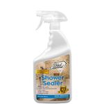 Natural Stone and Grout Penetrating Shower Sealer. Marble, Granite Travertine, Limestone. Protects Making Them Easy to Clean. Works Also on Grout in Tile, Ceramic, and Porcelain. 32oz.