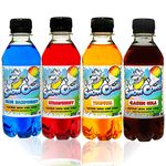 Slushie|Snow Cone Syrup|This Rainbow Pack Includes 4 x 250ml Bottles and Free Branded Sticker Pack |Compatible with all Slush Puppy Machines & Other Leading Machines.