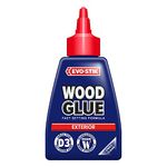 EVO-STIK Exterior Wood Glue - D3, Weatherproof, Extra Strong, Fast Setting, Suitable For All Wood Types, Dries Clear, 250ml