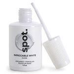 spot. Touch Up Paint, Porcelain + Appliance Repair Kit, for Chips, Scratches, Cracks, and Spots on Tiles, Metal Surfaces, Ceramics, and Fiberglass, White Gloss, 1 Fl Oz