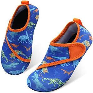 L-RUN Girls Boys Toddler Kids Water Shoes for Beach Swim Walking Blue 9.5-10=EU26-27