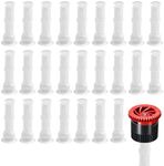 HolyMaji 25 Pcs Variable Arc Nozzle Replacement Pop-up Sprinkler Heads Spray Head Generic Fine Mesh Screen Filter