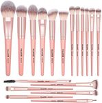MAANGE Makeup Brushes 18 Pcs Professional Makeup Brush Set Premium Synthetic Eyeshadow Blush Foundation Make up Brushes Travel Kabuki Brushes Set