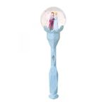 Frozen 2 Sisters Musical Snow Wand: A Magical Costume Prop Sceptre that Plays Into The Unknown - Ideal for Girls Costume Accessory, Role Play, Dress-Up, or Halloween Party