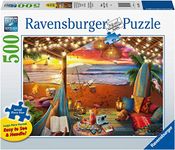 Ravensburger 16795 Cozy Cabana - 500 PC Puzzles Large Format for Adults – Every Piece is Unique, Softclick Technology Means Pieces Fit Together Perfectly