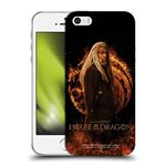 Head Case Designs Officially Licensed House Of The Dragon: Television Series Corlys Key Art Soft Gel Case Compatible With Apple iPhone 5 / iPhone 5s / iPhone SE 2016