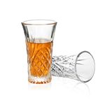 BCnmviku 2Pack Shot Glasses 65ML/2.2OZ Tequila Glasses Heavy Base Cordial Glasses