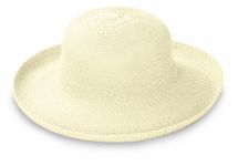 Wallaroo Hat Company Women’s Victoria Sun Hat – Ultra-Lightweight, Packable, Modern Style, Designed in Australia, Natural