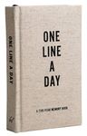 Canvas One Line a Day: A Five-Year Memory Journal