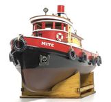 Model Shipways Rebocadora Mighty Mite Tug Boat 1:64 (Length 14") Wooden Model Kit for Adults to Assemble