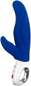 FUN FACTORY Adult Toys | G5 Series Silicone Dildo Rechargeable Vibrator | Luxury Sex Toys for Women and Sex Toys for Men (Lady BI Ultramarine)