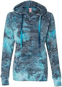 MV Sport Tie Dye Sweatshirts Hoodies for Women Rainbow Lightweight Pullover - Cotton Fleece Hoodie for Fall Winter Outfits