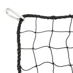 #18 Twisted Knotted Nylon Baseball Backstop Net, 10' x 10'