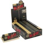 Raw Black Classic Rolling Papers 1 1/4 24 Pack