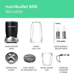 nutribullet 600 Series Blender – Compact High-Speed Mixer