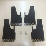 MSA Rally Mudflaps Black X 4 - Univ