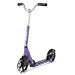 Micro Scooters | Cruiser LED Children's Scooter | Handlebar Adjustable | Lightweight | Light Up Wheels | Foldable | 6-12yrs | Boys & Girls | Purple