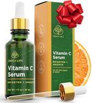 Tree of Life Beauty Vitamin C Skin Care Set, Skin Brightening Face Oil for Dark and Age Spots, Facial Serums for Dry and Sensitive Skin with Hyaluronic Acid & Vitamin E for Soft Smooth Skin, 1 Fl Oz