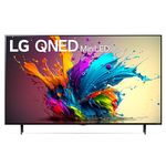 LG 65-Inch QNED90 Mini LED QNED (QLED + NanoCell) 4K Smart TV - α8 AI Processor 4K, Alexa Built-in, 120Hz Refresh Rate, HDMI 2.1, FreeSync, VRR, Dolby Vision, Dolby Atmos (65QNED90TUA, 2024)