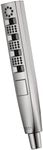 Delta Faucet Tetra H2Okinetic Hand Held Shower, Chrome Handheld Shower Head, Hand Shower, Handheld Shower, Detachable Shower Head, Lumicoat Chrome 59140-PR