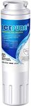 ICEPURE UKF8001 Replacement for Whirlpool EDR4RXD1, 4396395, Maytag UKF8001AXX-200, EveryDrop Refrigerator Water Filter 4, RFC0900A, FMM-2, WF295, UKF8001P, 469006, PUR, Puriclean II, RWF0900A, 1PACK