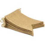 Lify Perfect DIY Party Decoration Burlap Banner (Brown, 48)